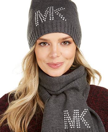 michael kors scarf and hatsfor women in macy|macy's Michael Kors summer hats.